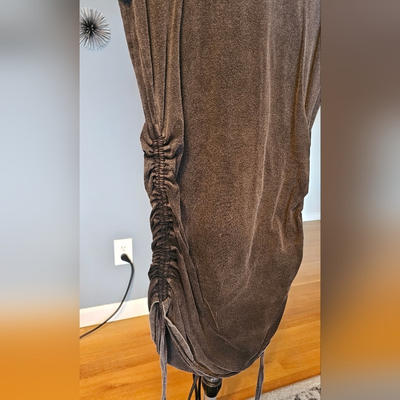 VICTORIA SECRET PINK - T- SHIRT DRESS - PULL STRING SIDES NWOT - Picture 3 of 5